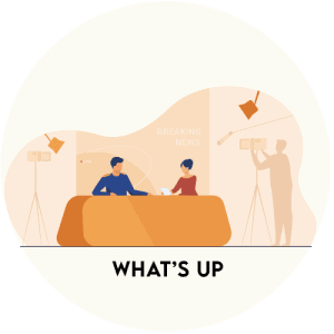Bouton "What's up"