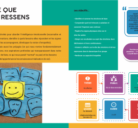 Illustration de l'animation "Ce que je ressens"