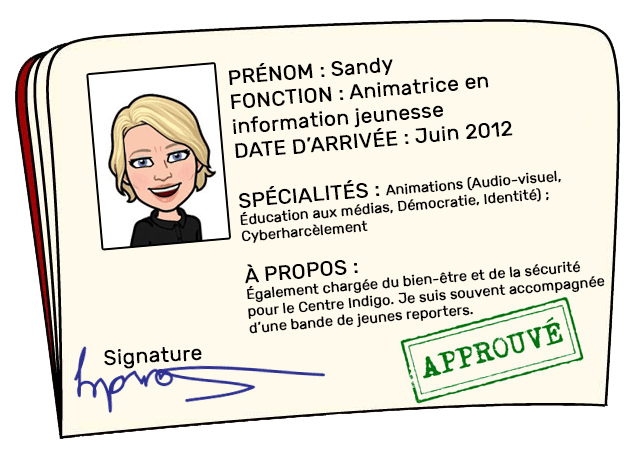 passeport sandy